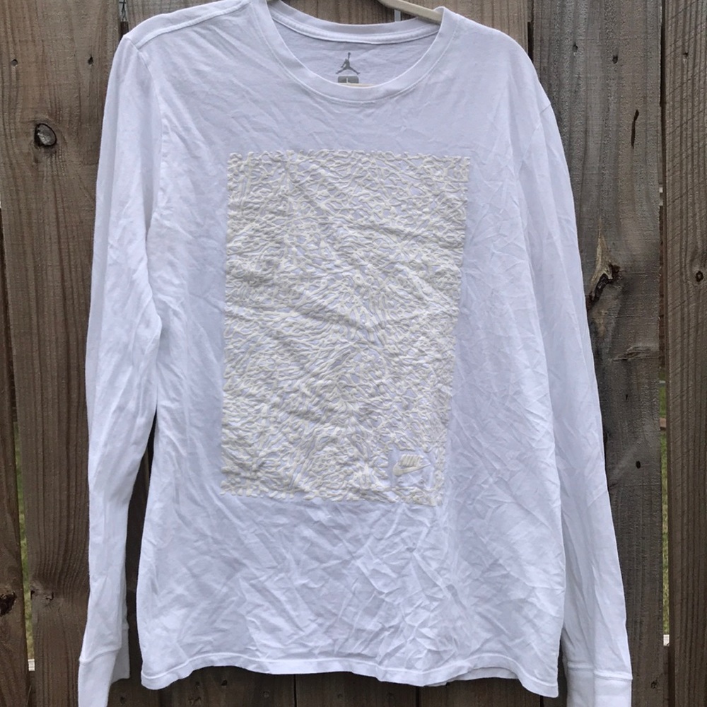 Jordan Brand Elephant Print Long Sleeve Tee